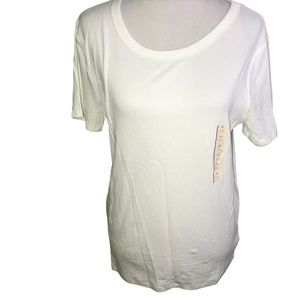 A New Day Blue White Tee 2760